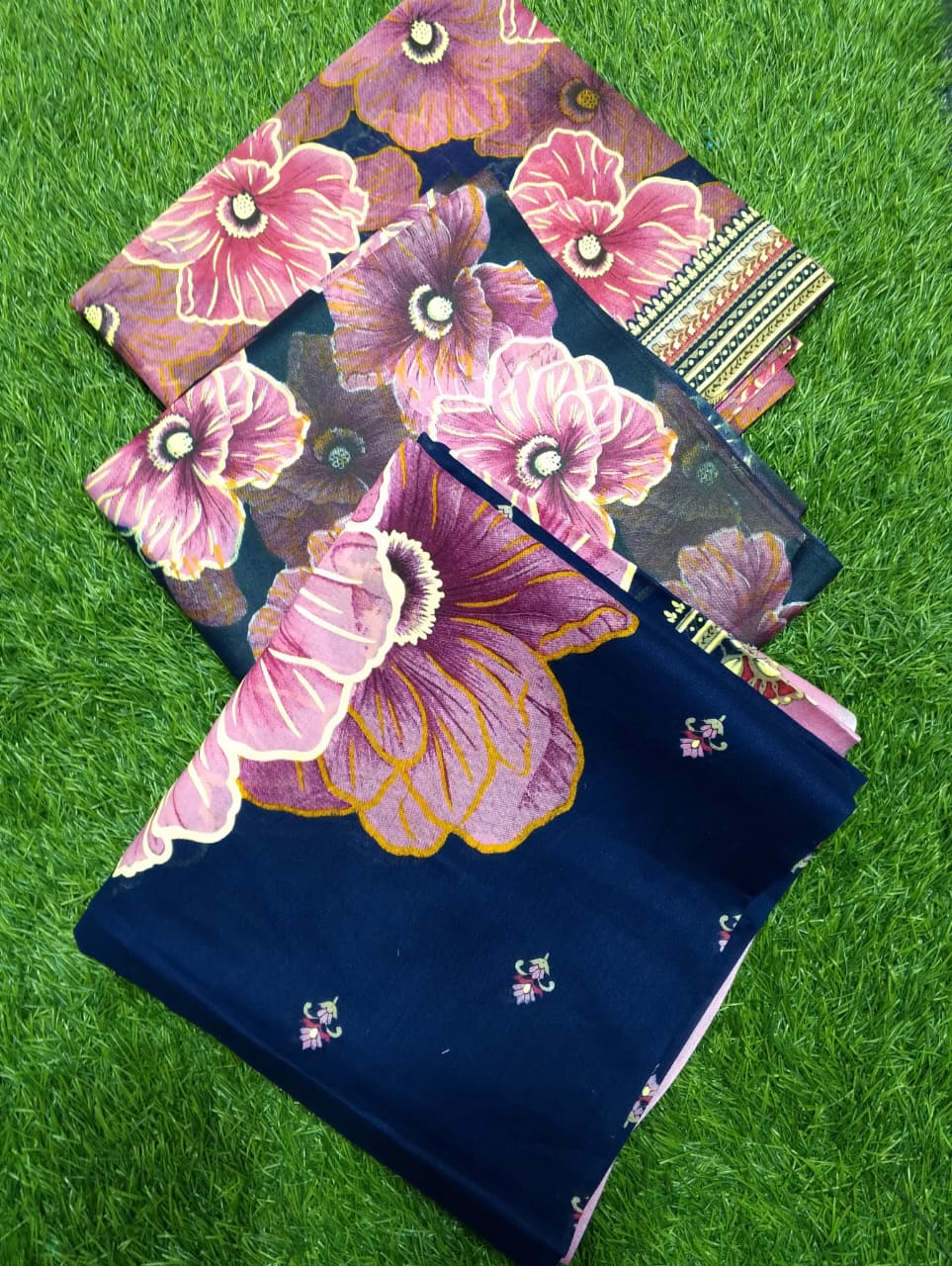 Insaf Misri Printed Lawn 3pc V2-D8