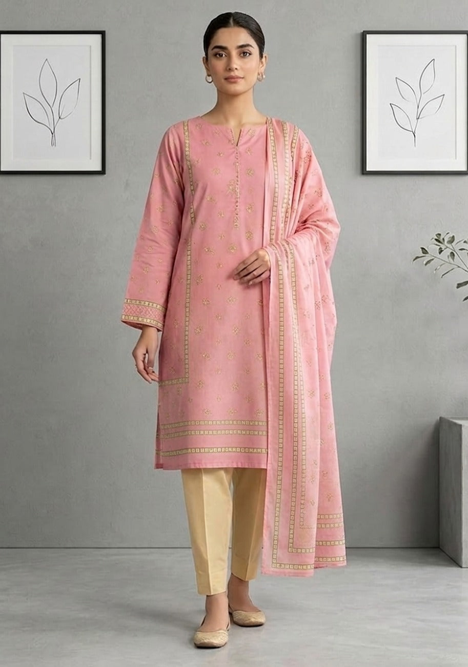 Nishat Luxury Printed Lawn 3pc Vol.D2