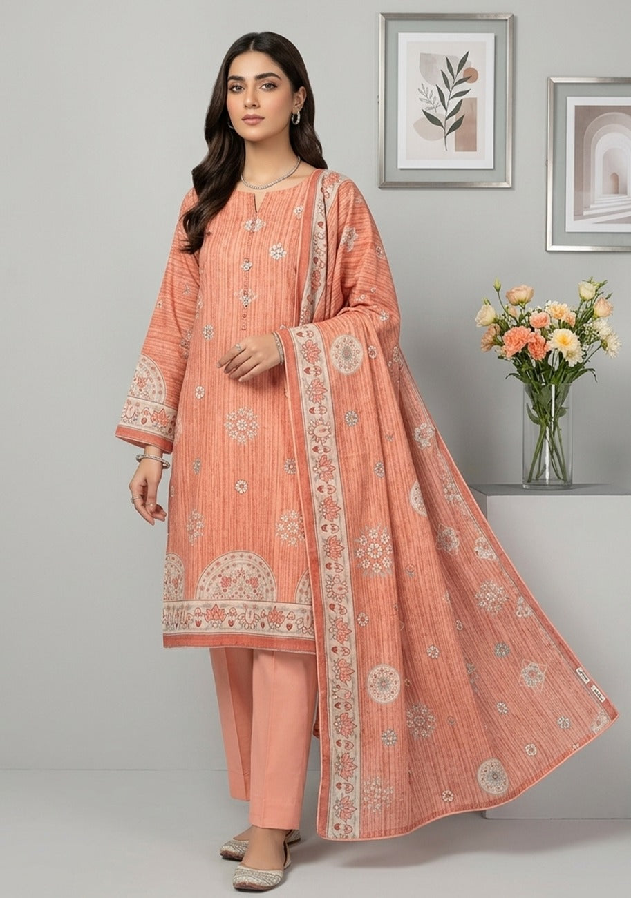 Nishat Luxury Printed Lawn 3pc Vol.D4