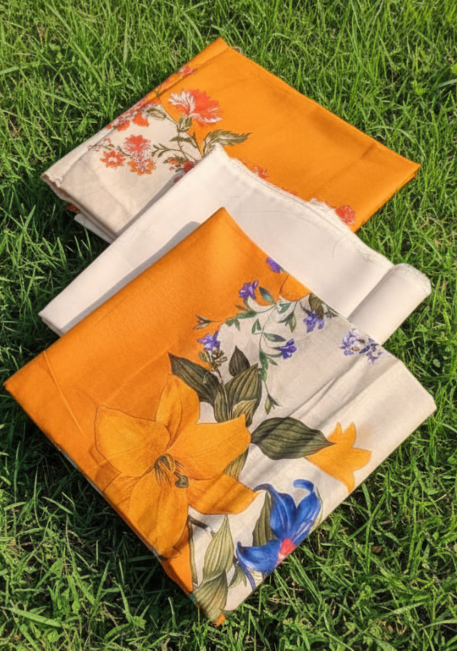 J. Premium Digital Printed Lawn 3pc Vol-4-D1