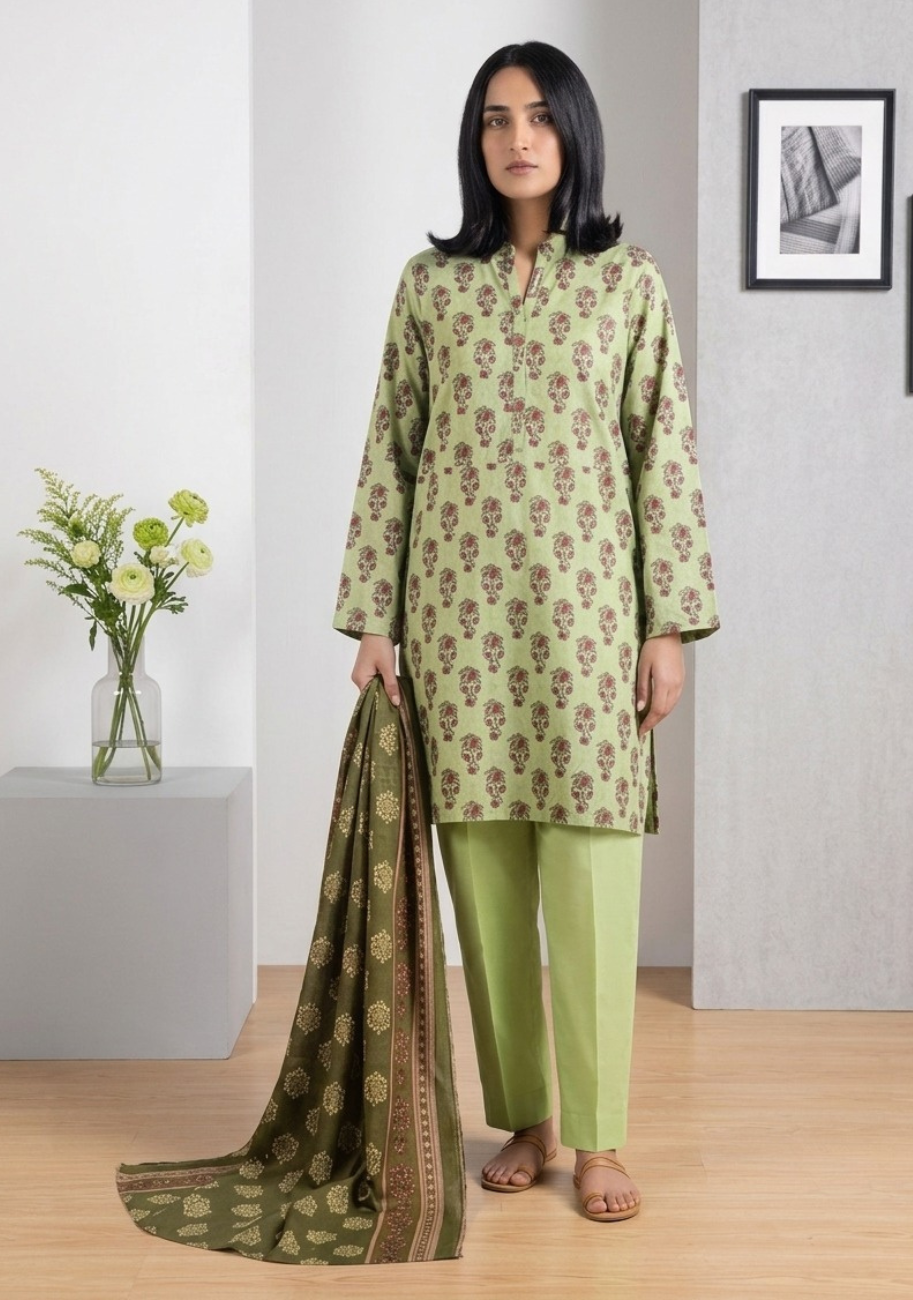 Khaadi Luxury Printed Summer Lawn 3pc Vol-1-D9