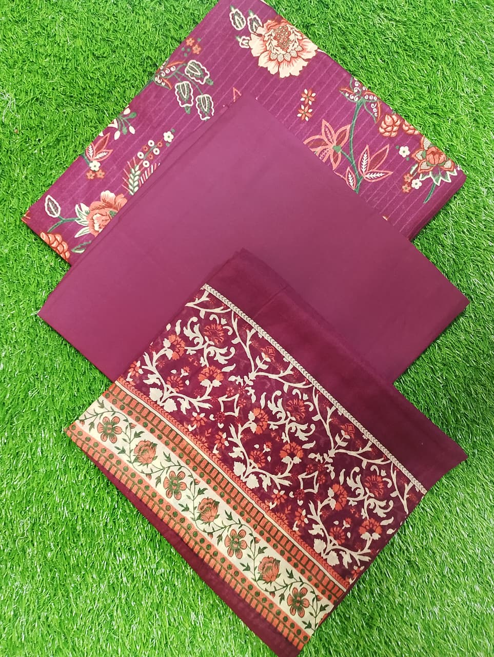 MTJ Banadora Printed Lawn 3Pc D5