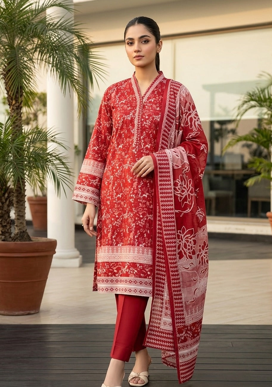 MTJ Premium Printed Lawn 3pc Vol-7 D10
