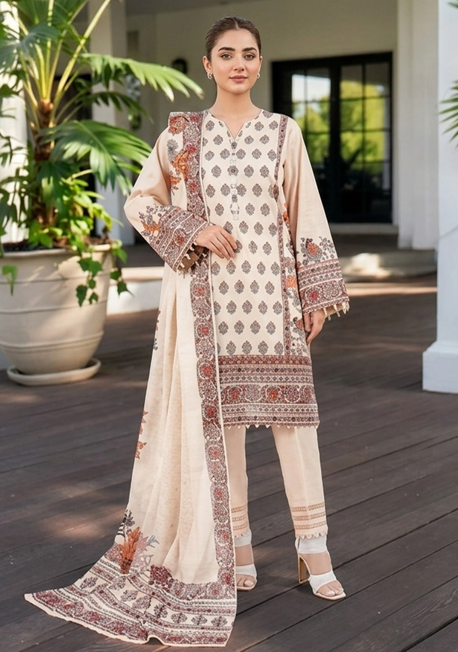 MTJ Premium Printed Lawn 3pc Vol-7 D6