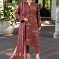 MTJ Premium Printed Lawn 3pc Vol-7 D7