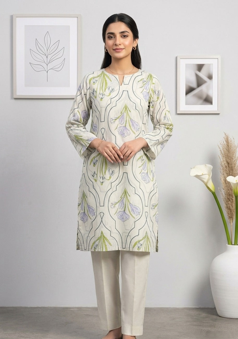 Bonanza Satrangi Stylish Printed Summer Lawn 2pc D10