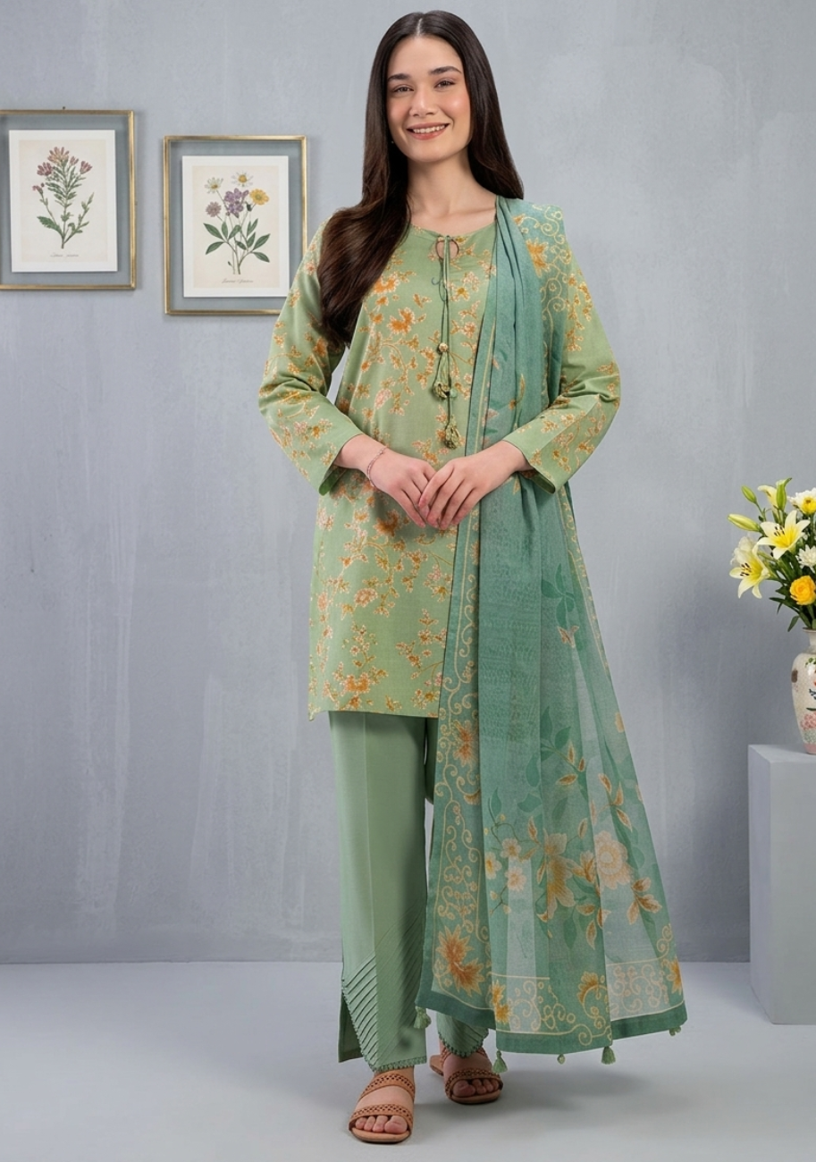 Nishat Luxury Printed Lawn 3pc Vol.2.D5