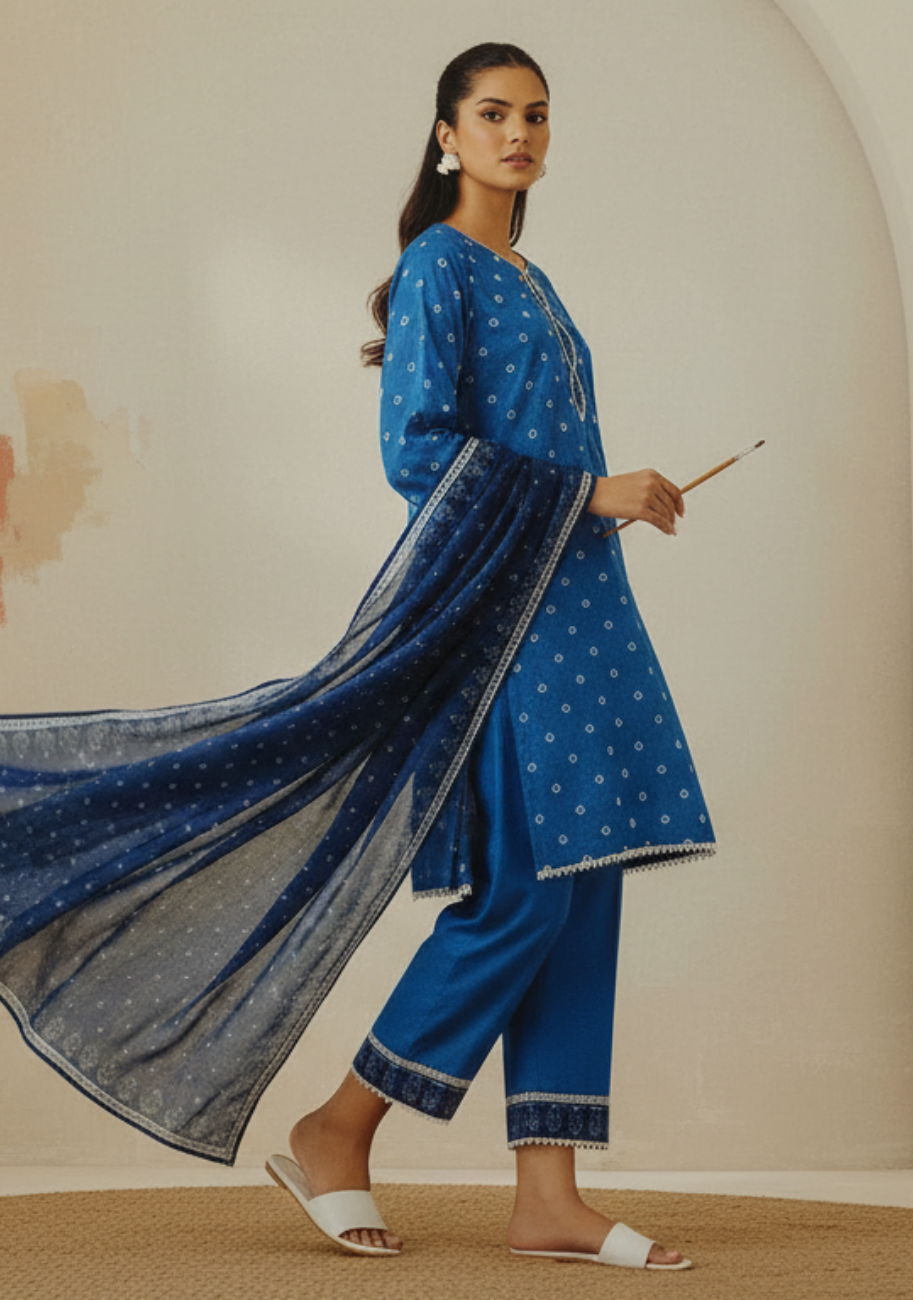 Orient Classic Digital Printed Lawn 3pc D3