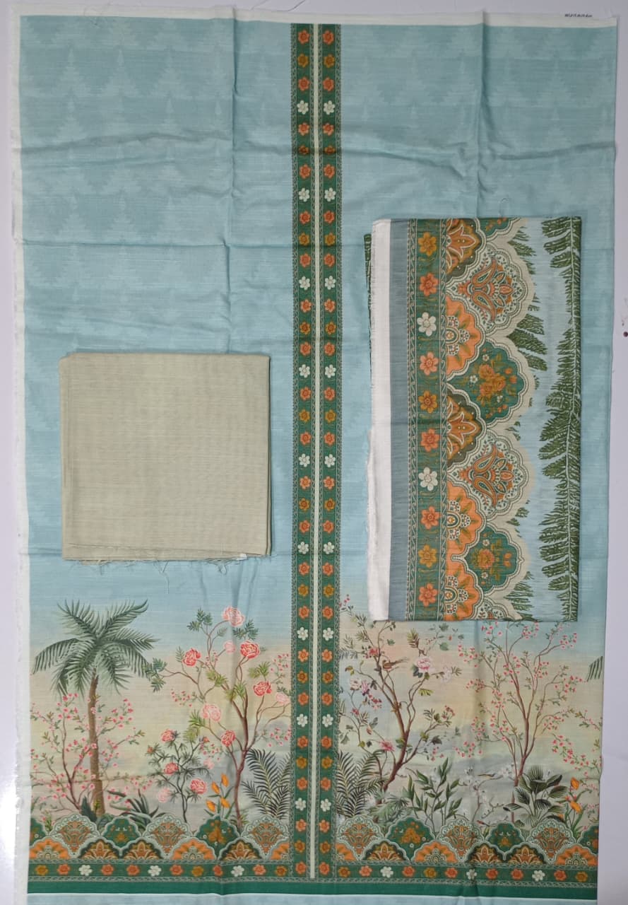 BONANZA SATRANGI Printed Premium Khaddar 3-Piece Vol. 01.D10