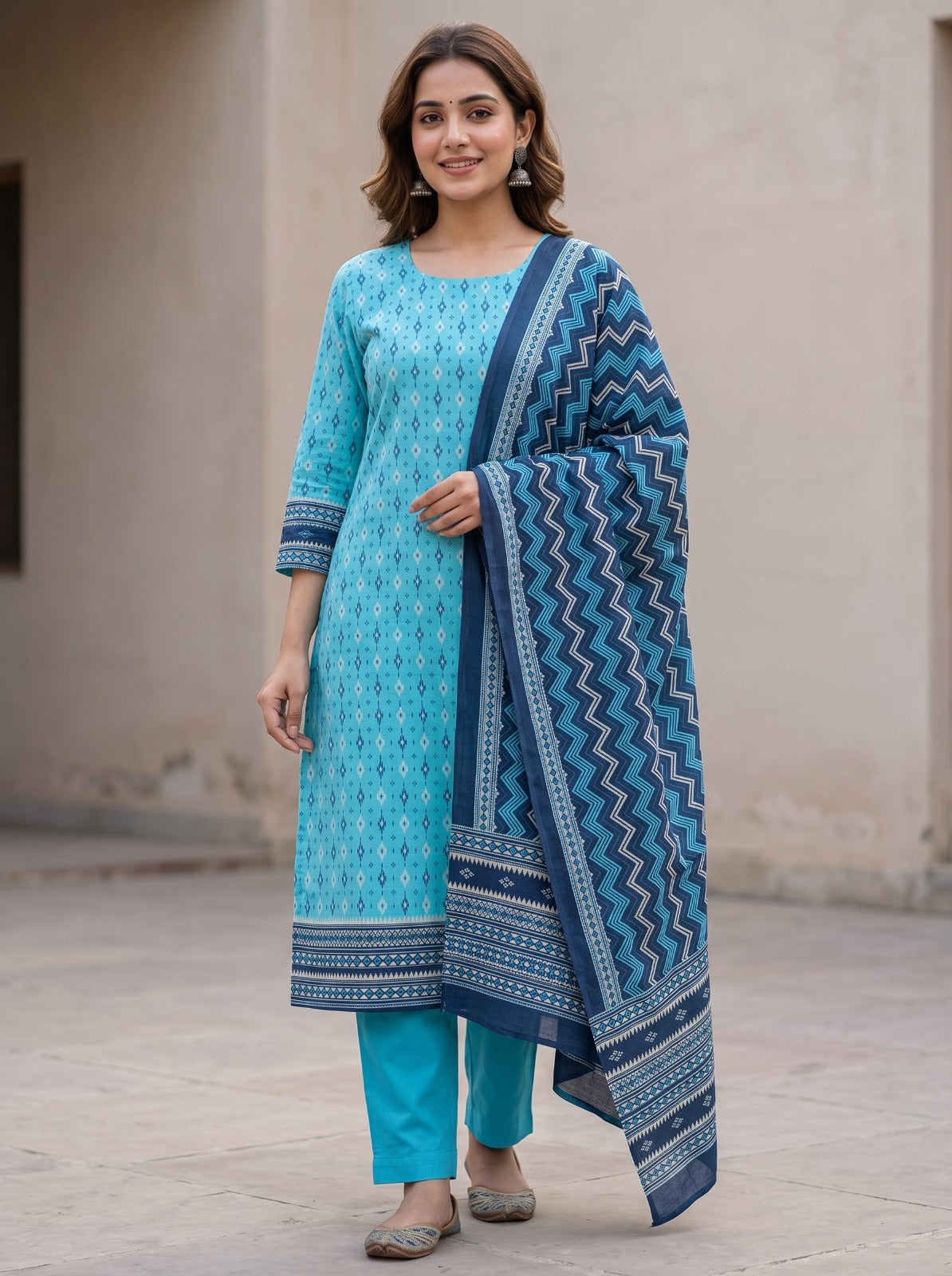 VS Daman printed premium  khaddar 3pc Vol.01 D1
