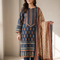 BONANZA SATRANGI Printed Premium Khaddar 3-Piece Vol. 01