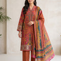 BONANZA SATRANGI Printed Premium Khaddar 3-Piece Vol. 01.D5