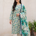 Bin Inam Printed Rice Karandi 3 Piece Vol.1 D3
