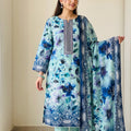 Bin Inam Printed Rice Karandi 3 Piece Vol.1 D9
