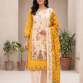 Bin Inam Printed Rice Karandi 3 Piece Vol.1 D12