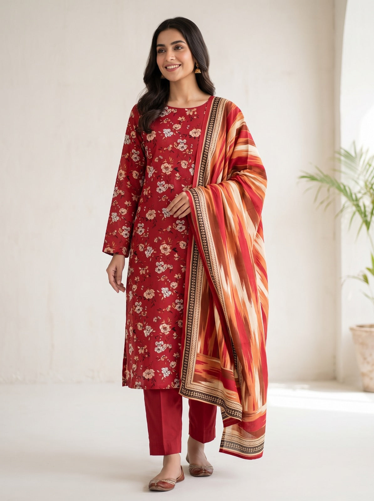 Bin Inam Jubilee Linen 3pc  Vol.4-D6