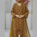 Rabail Premium Embroidered Summer Lawn 3PC Suit D1