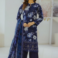 Rabail Premium Embroidered Summer Lawn 3PC Suit D3