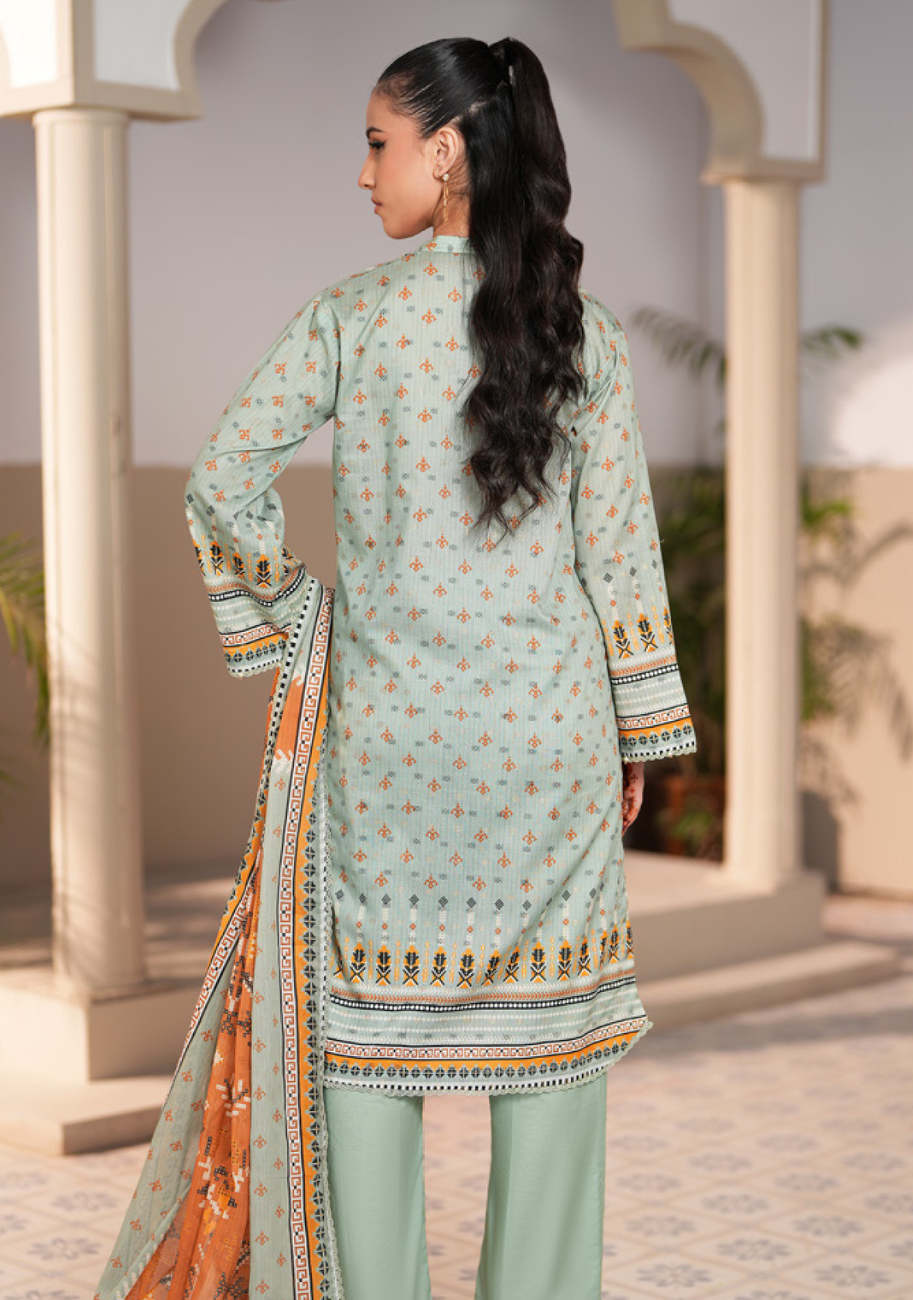 Regalia Jacquard Printed Lawn 3pc vol.1.D9
