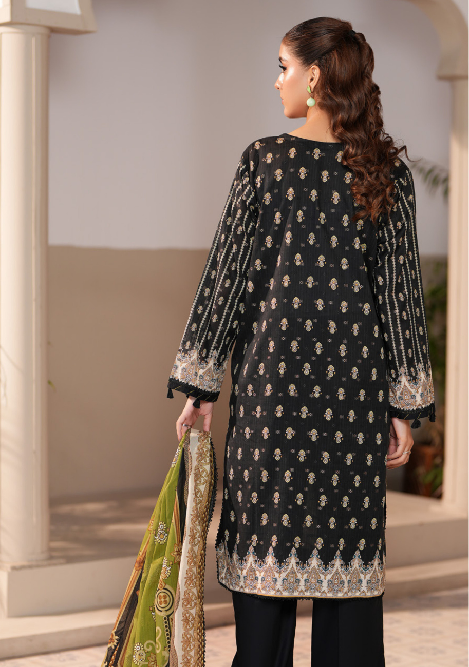Regalia Jacquard Printed Lawn 3pc vol.1.D10