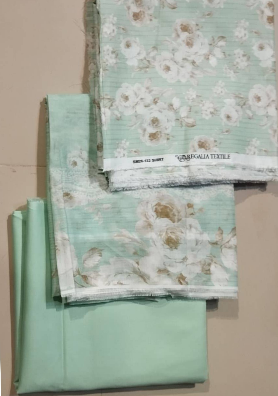 Regalia Luxury Printed Lawn 3pc Vol-1.D10