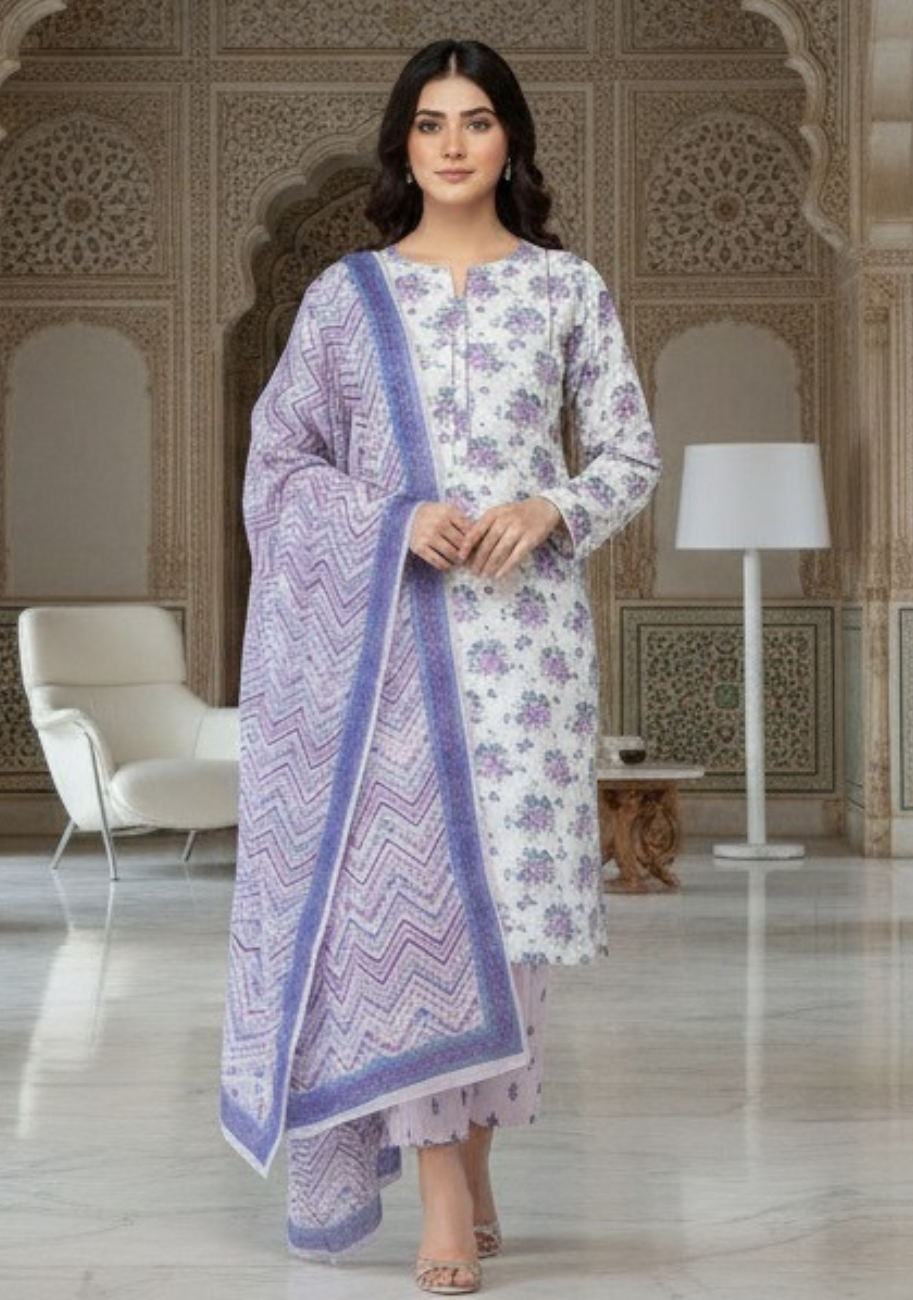 Riwayat Luxury Printed Lawn 3pc Vol.D9