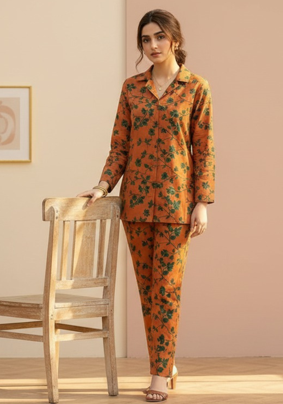Sabeen Banadora Allover Printed 2pc V2-D9
