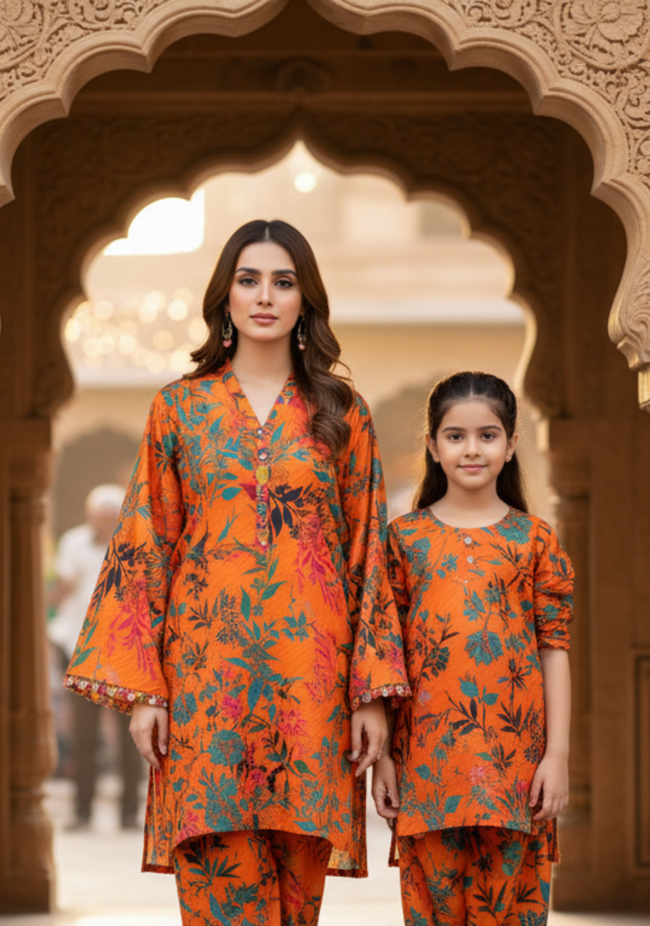 Sabeen Printed Doriya Lawn Cut Piece- V2-D4