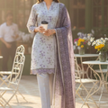 Safina Premium Printed Lawn 3pc Suit Vol-2-D4