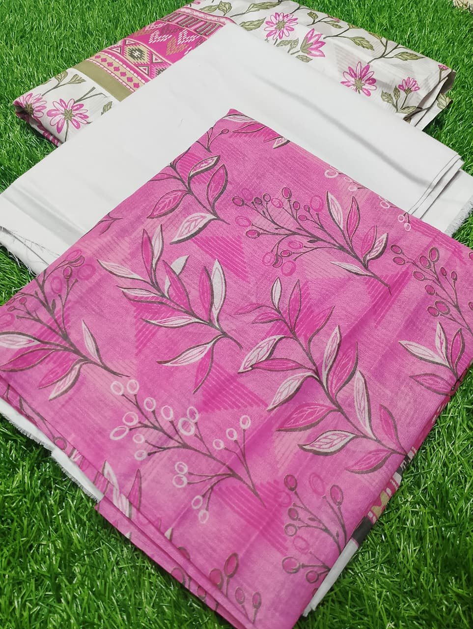 Safina Premium Printed Lawn 3pc Suit D8