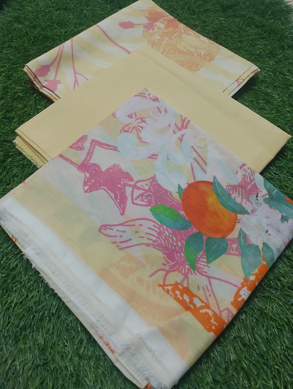 Sahar Premium Digital Printed Elegant Summer Lawn 3pc D2