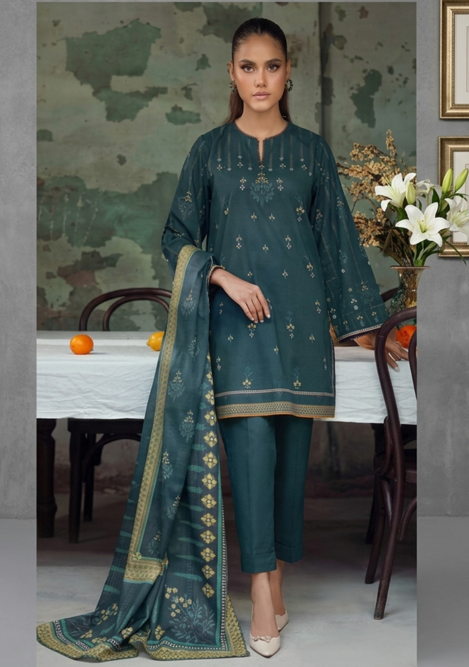 Sahar Premium Digital Printed Elegant Summer Lawn 3pc Vol-2-D4