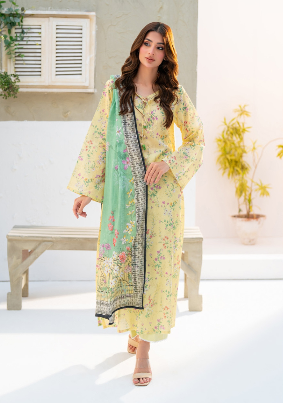 Salina Chamki Ladies 3pc Summer Suit D4