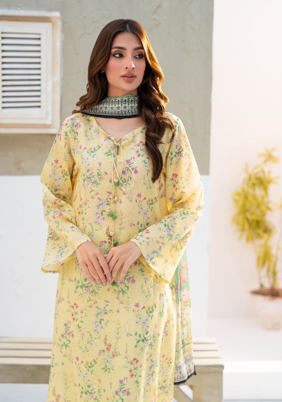 Salina Chamki Ladies 3pc Summer Suit D4