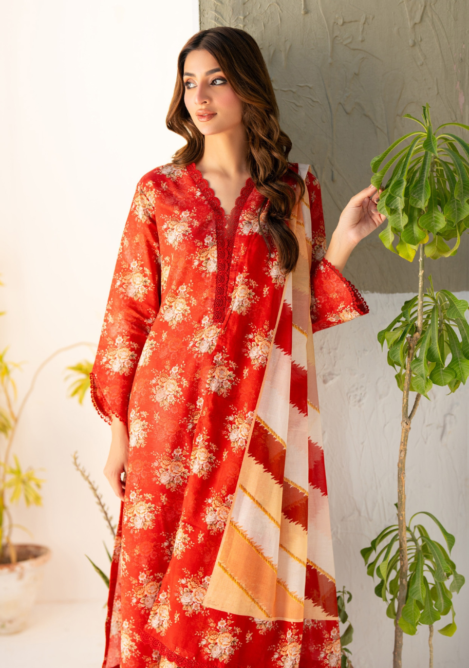 Salina Chamki Ladies 3pc Summer Suit D5