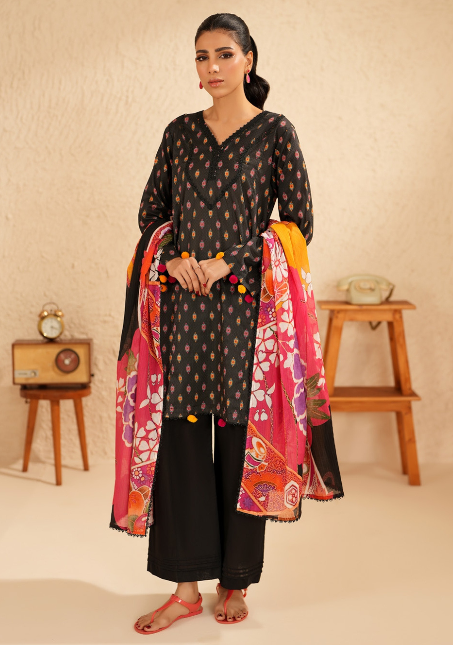 Salina Premium Printed Lawn 3pc Dobby Vol.1 D7