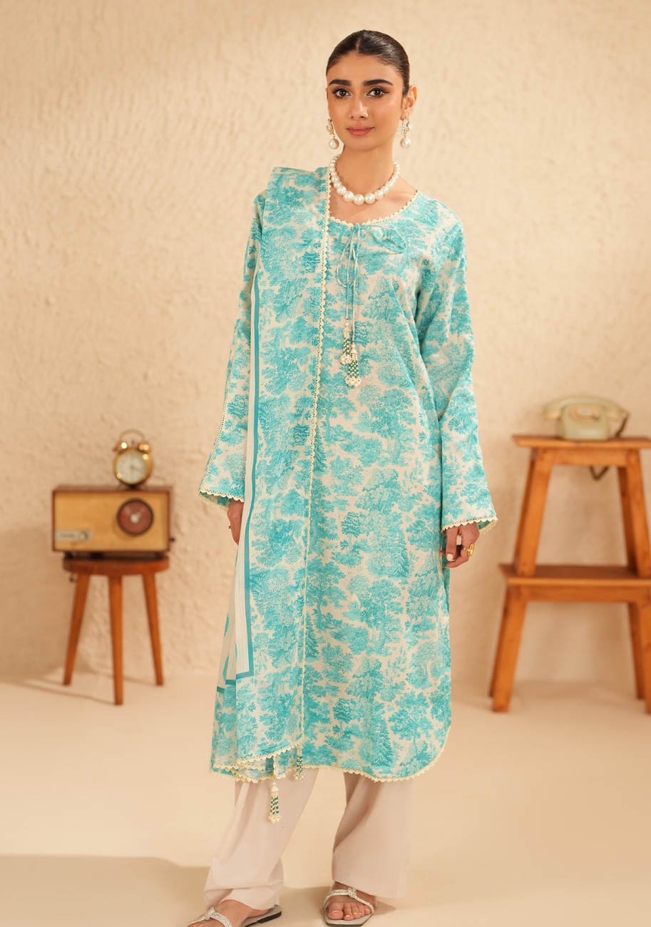 Salina Premium Printed Lawn 3pc Dobby Vol.1 D10