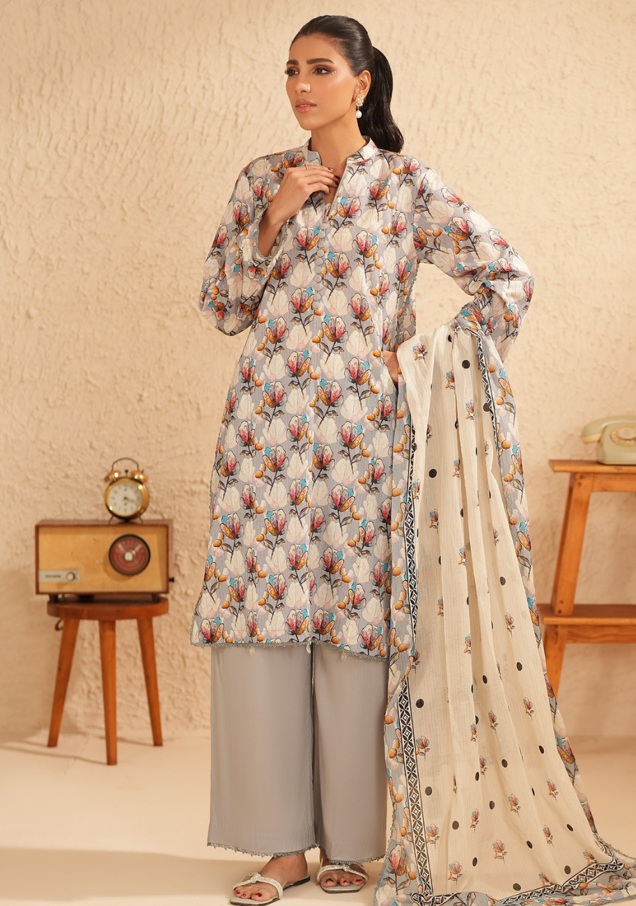 Salina Premium Printed Lawn 3pc Dobby Vol.1 D1