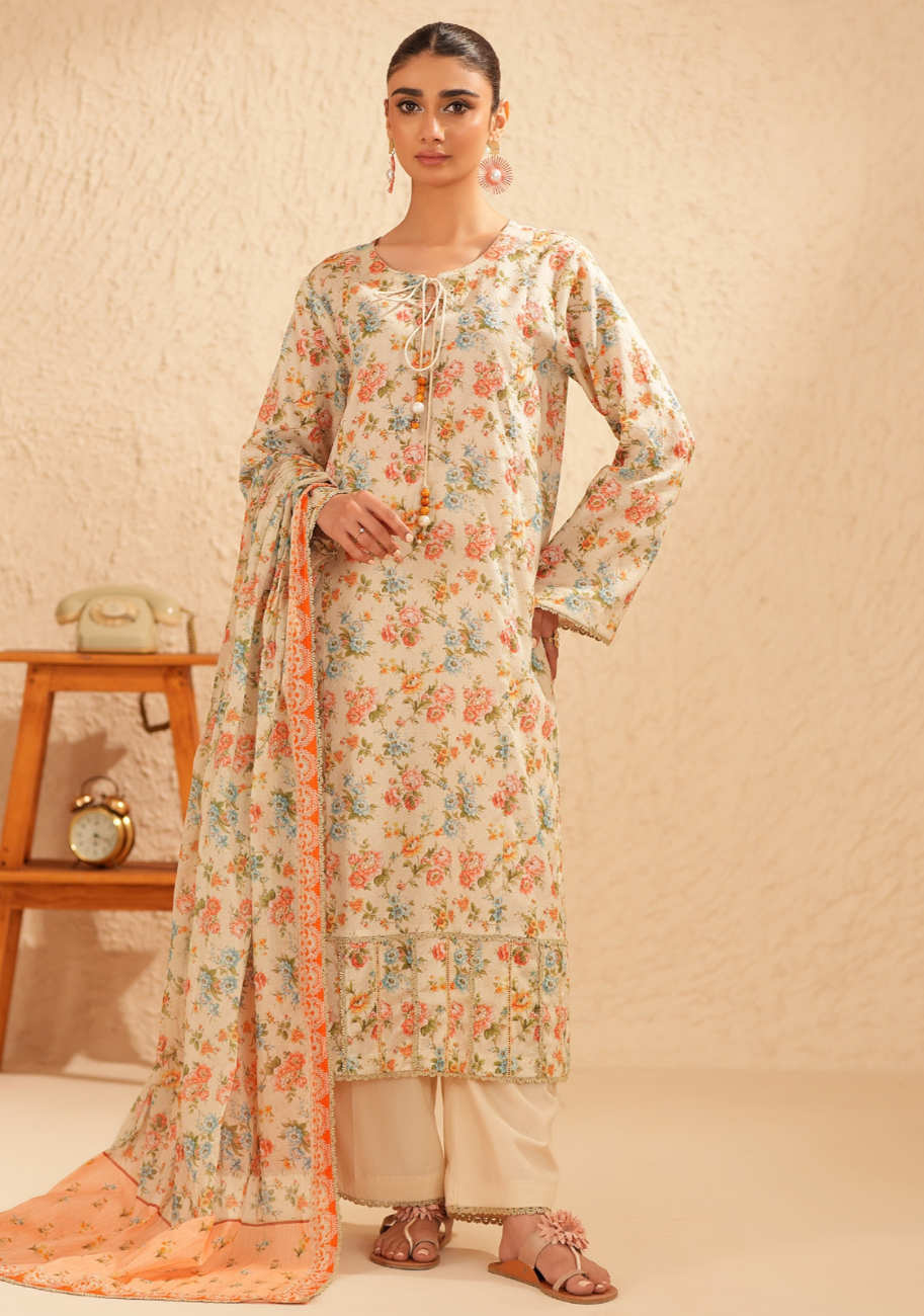 Salina Premium Printed Lawn 3pc Dobby Vol.1 D4