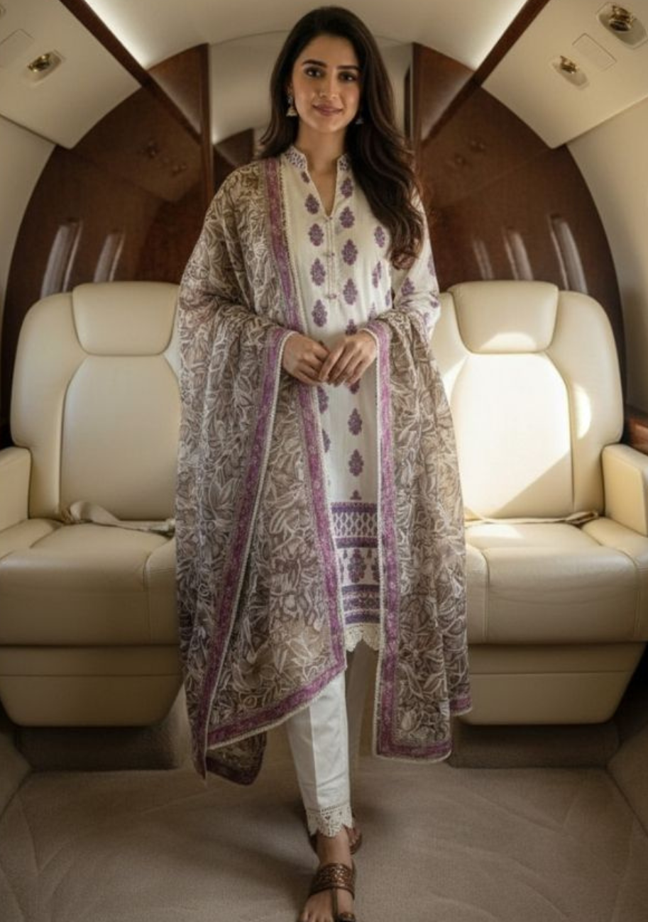 Salina Regalia Digital Printed Lawn 3pc Vol-9-D5