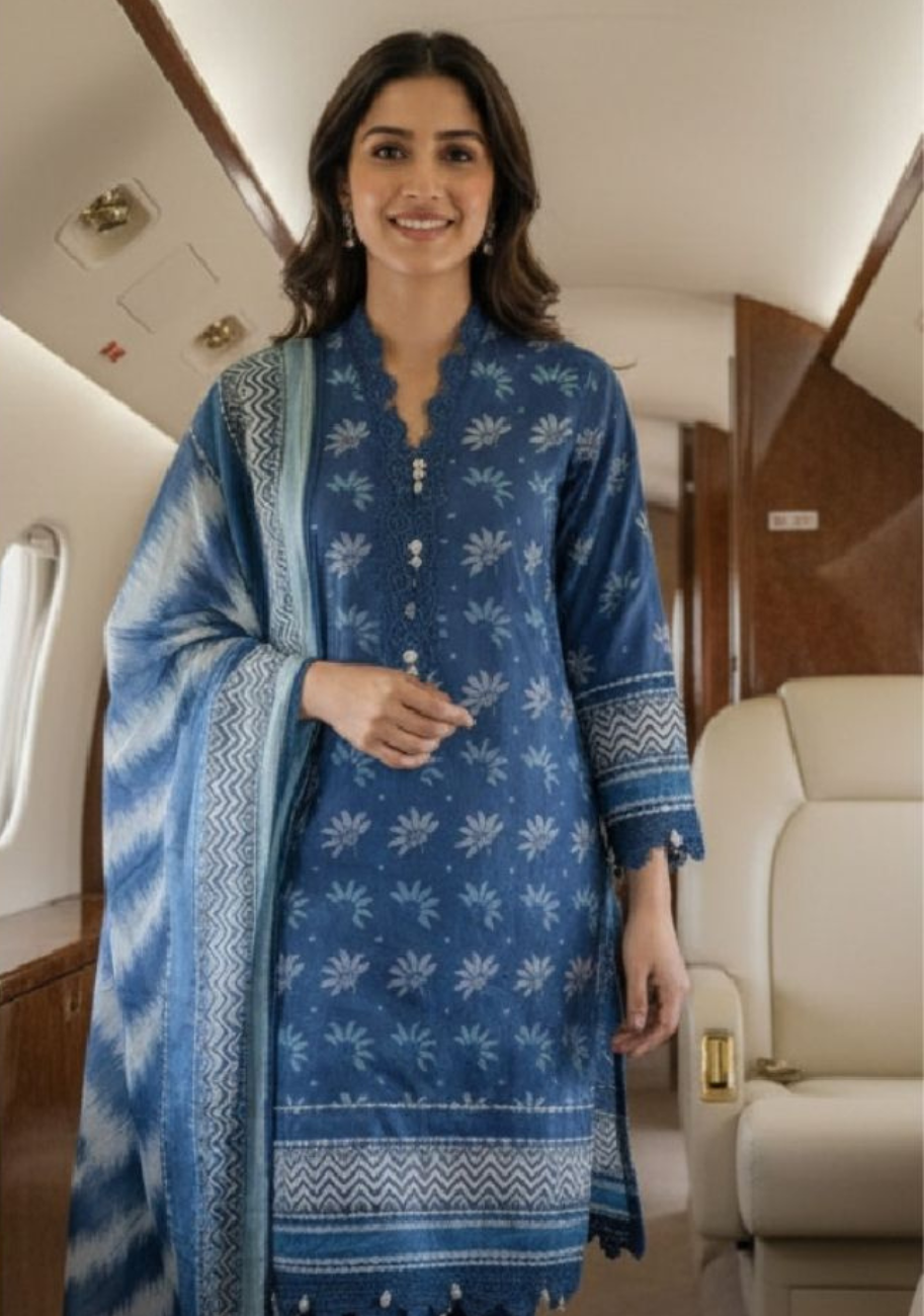 Salina Regalia Digital Printed Lawn 3pc Vol-9-D10