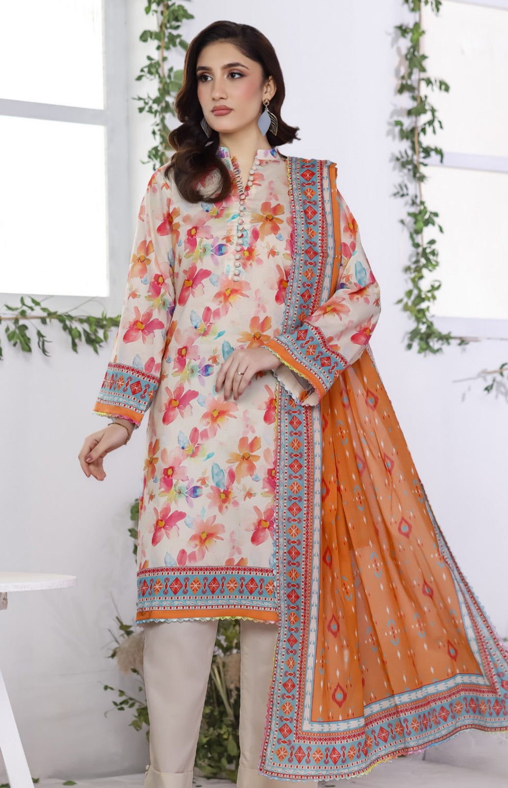 Salina Regalia Digital Printed Lawn 3pc Vol-11-D8