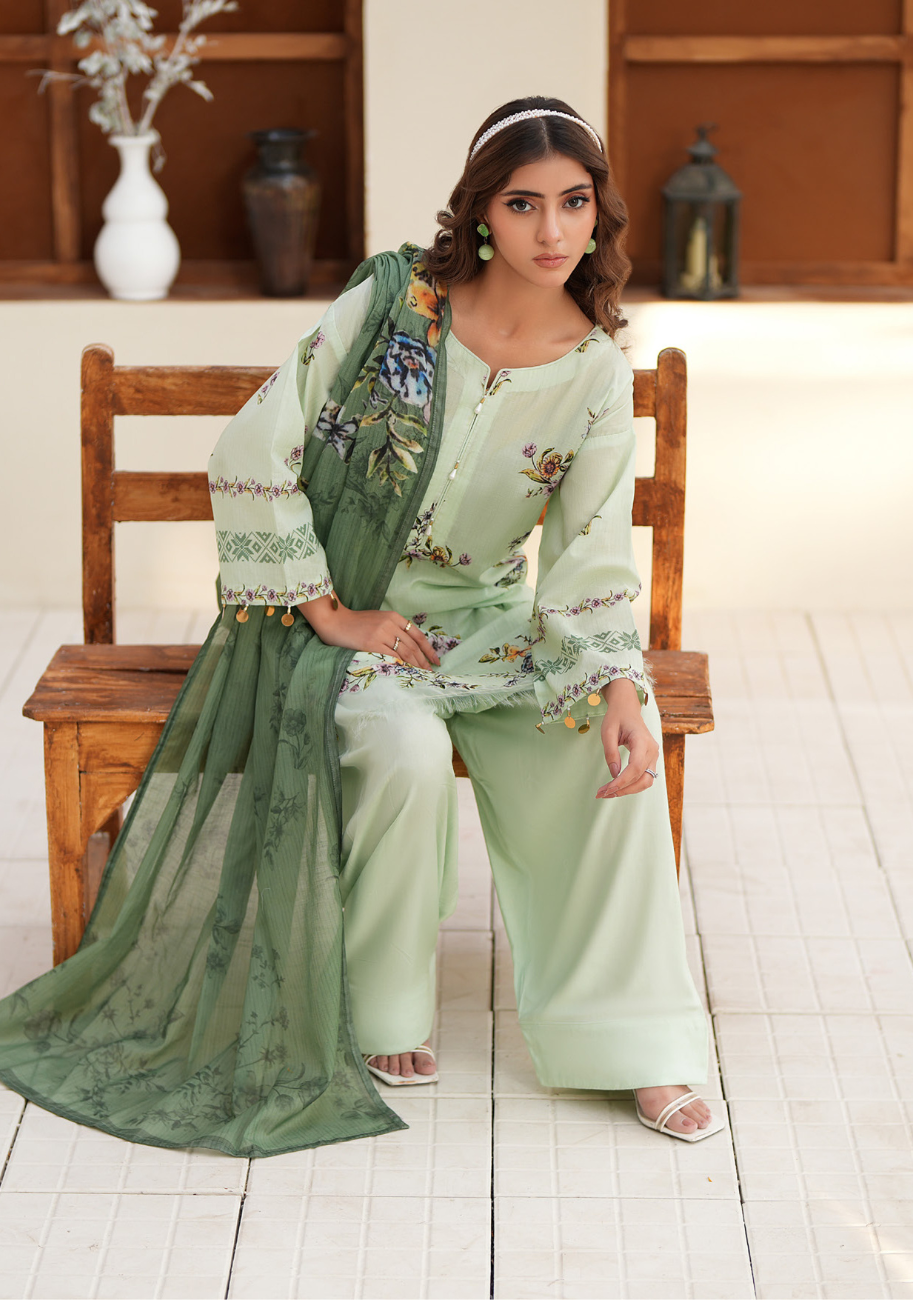 Salina Luxury Digital Printed Lawn 3pc Vol-3.D1