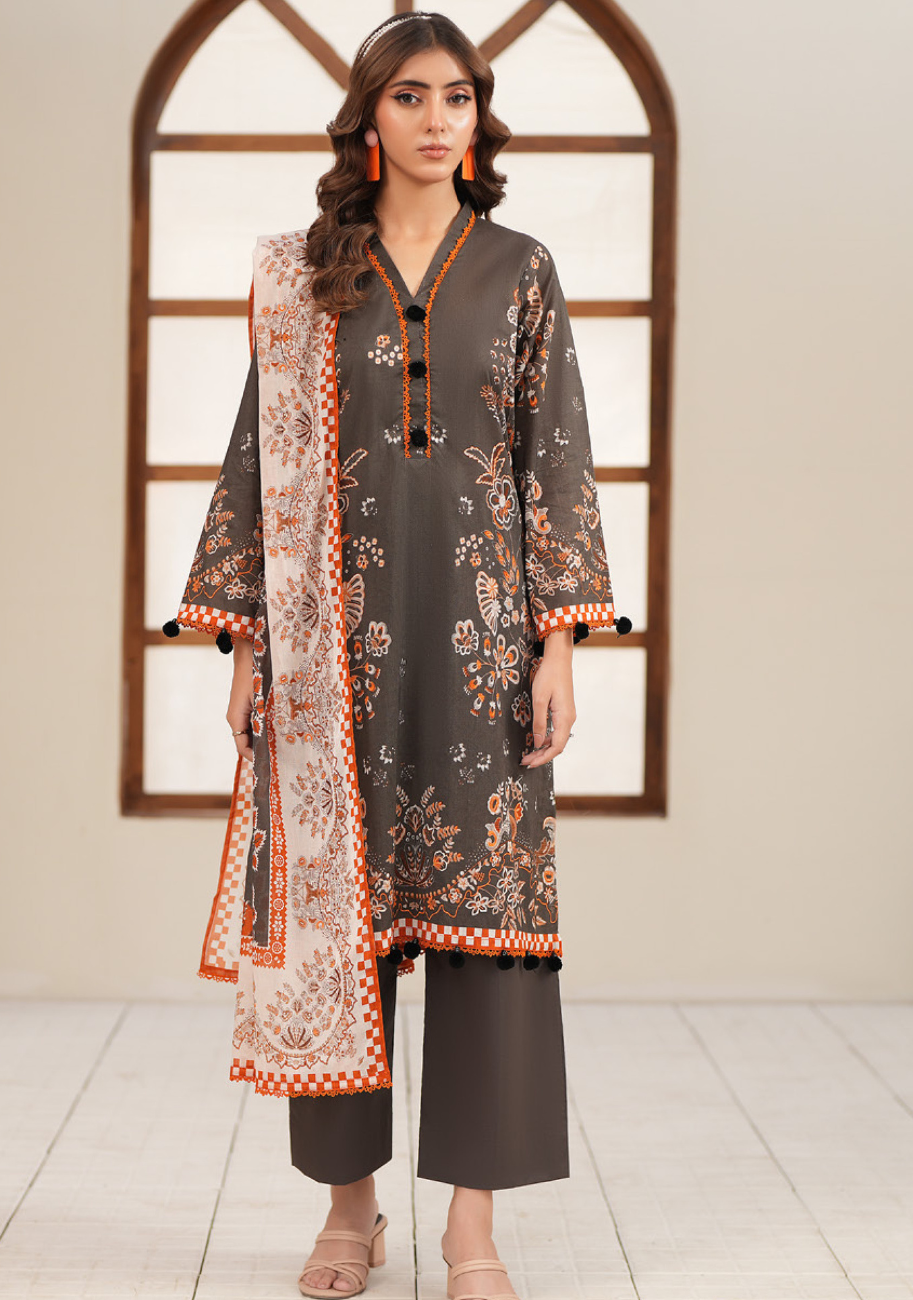 Salina Luxury Digital Printed Lawn 3pc Vol-3.D9