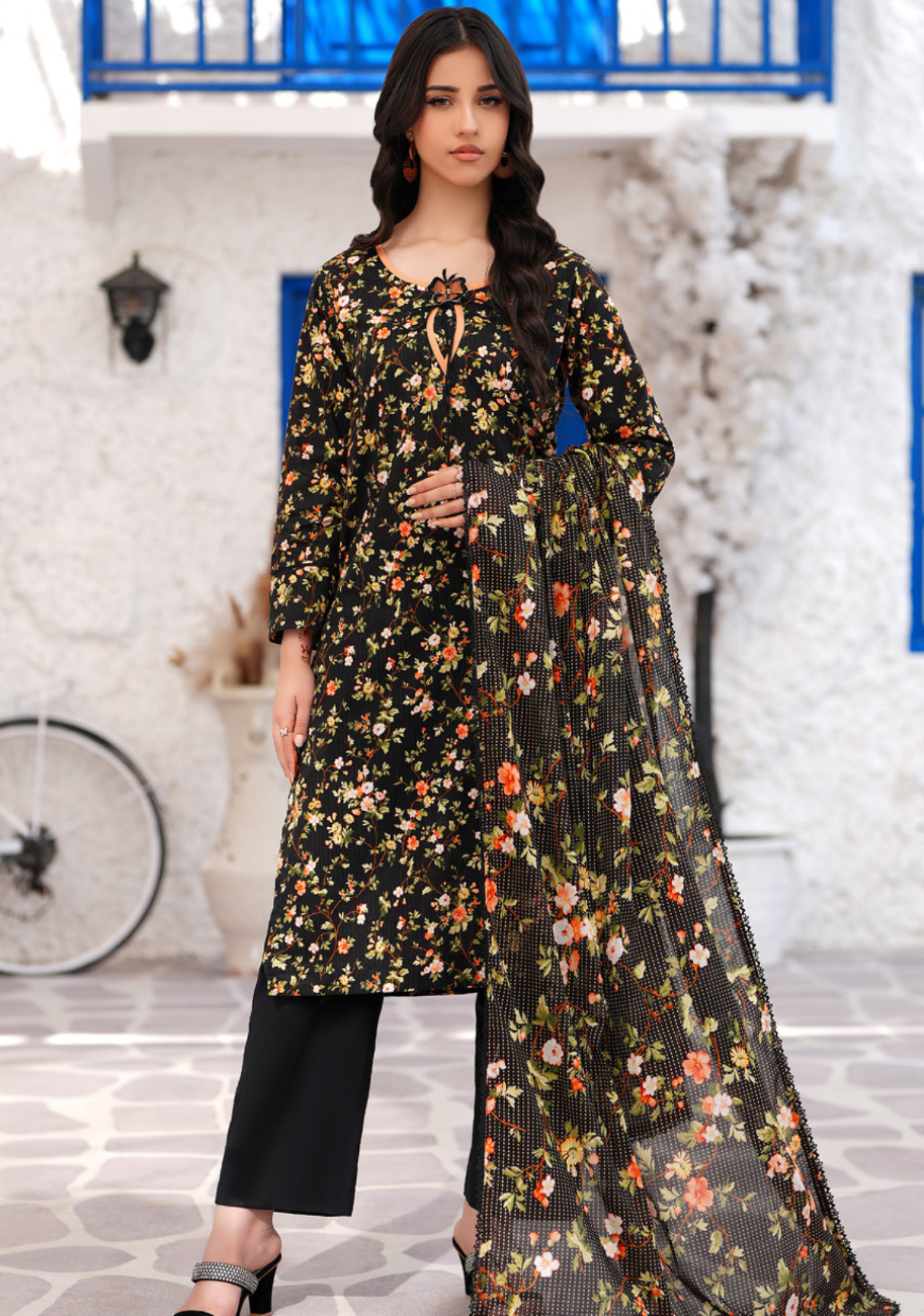 Salina Luxury Digital Printed Lawn 3pc Vol-4.D7