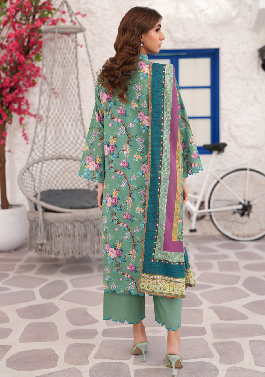 Salina Luxury Digital Printed Lawn 3pc Vol-4.D2