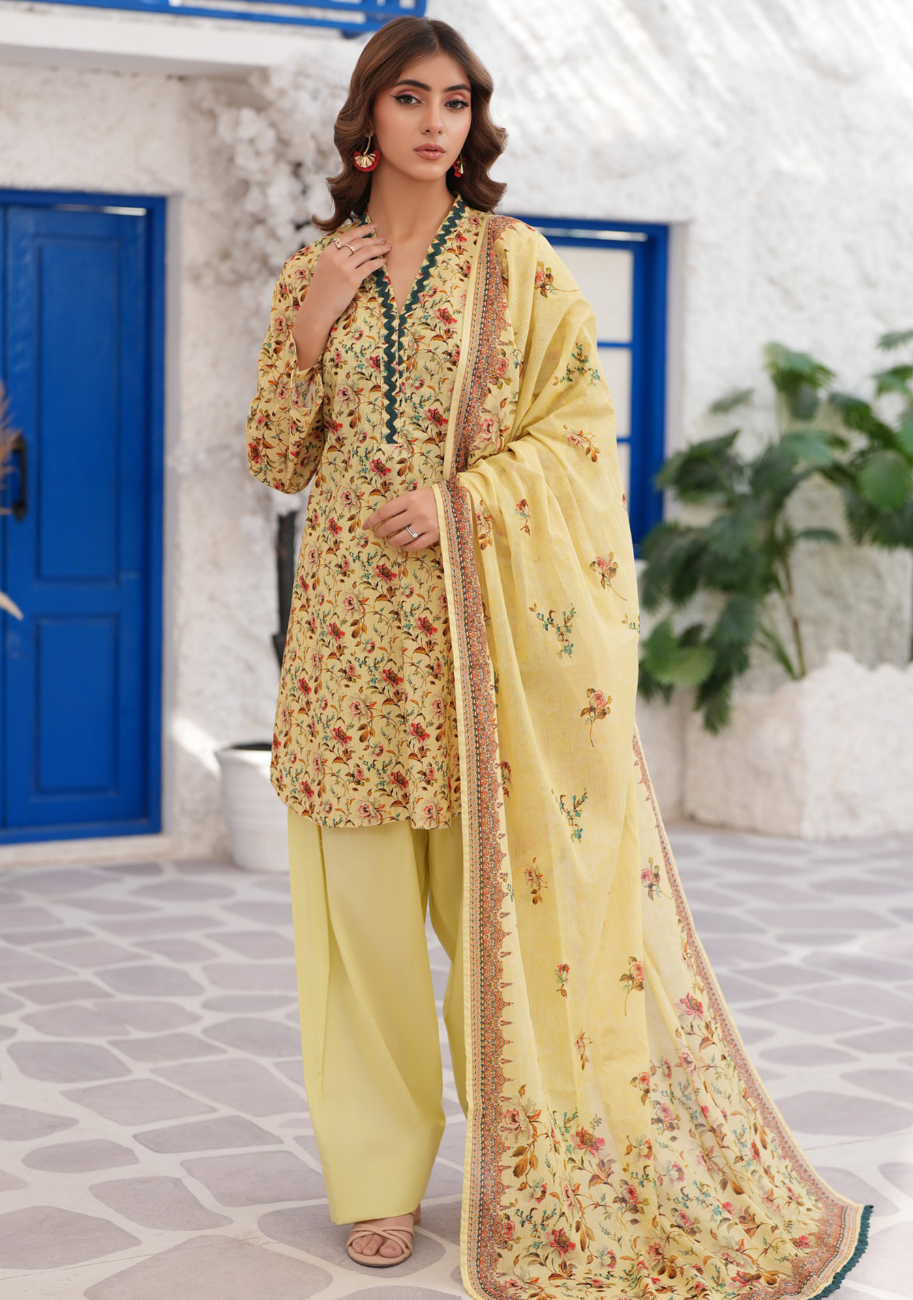 Salina Luxury Digital Printed Lawn 3pc Vol-4.D3