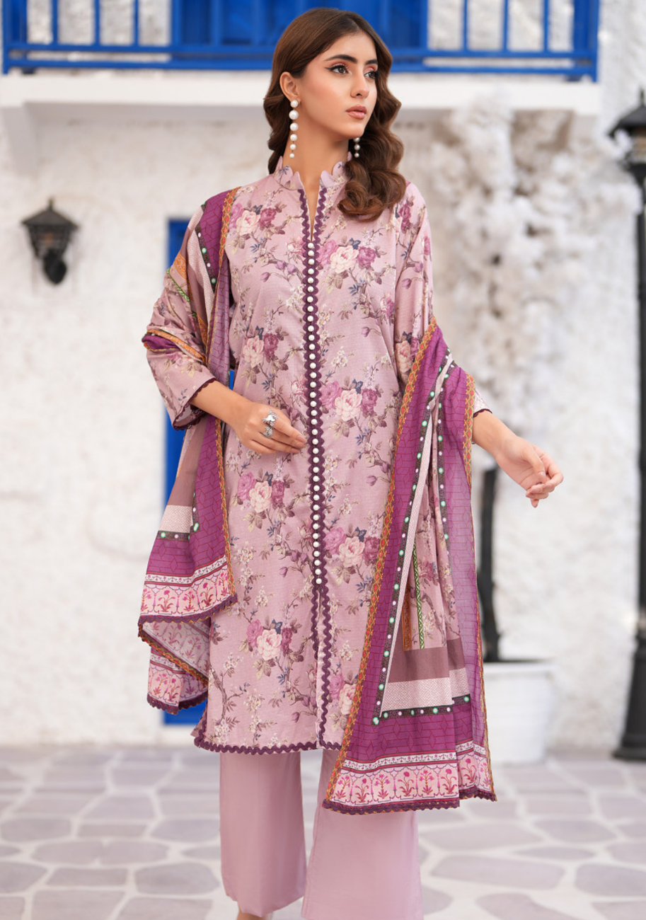Salina Luxury Digital Printed Lawn 3pc Vol-4.D5