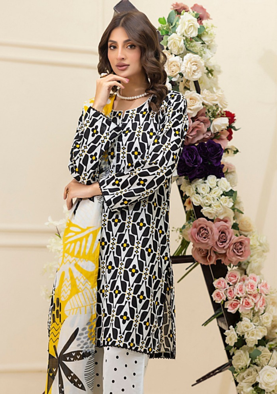 Salina Regalia Digital Printed Lawn 3pc Vol-7 D2