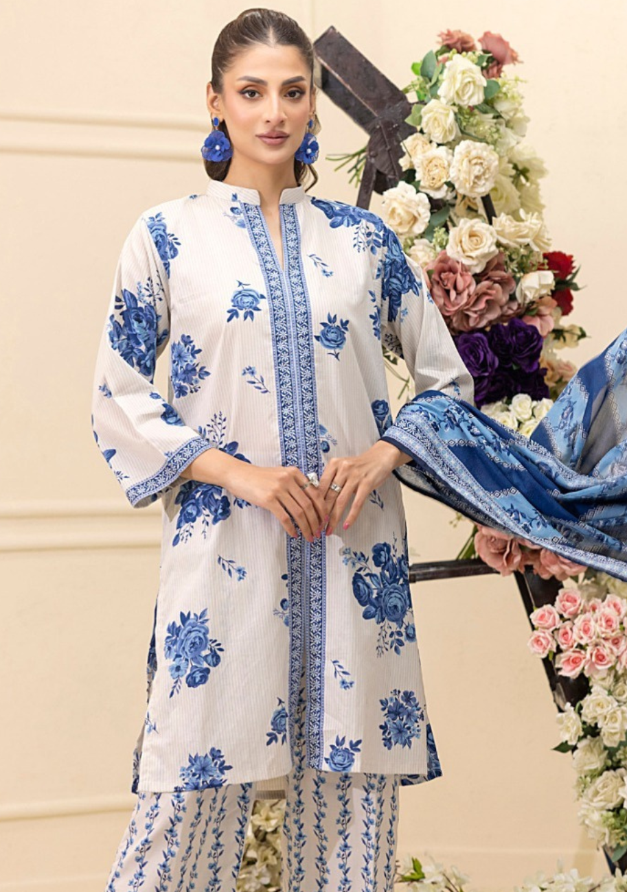 Salina Regalia Digital Printed Lawn 3pc Vol-7 D5